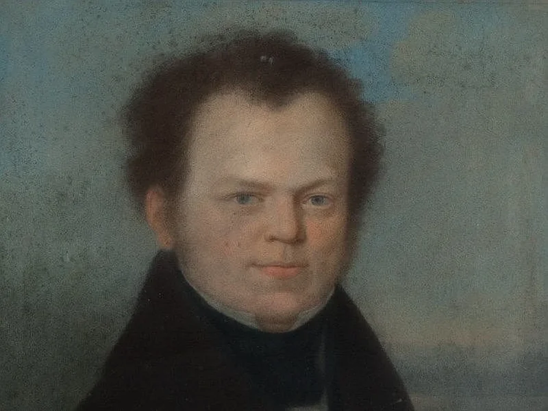 1785-Heinrich Fischer - Ritratto del teologo e pedagogo Moritz Fürbringer